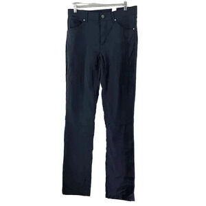 L.L. Bean Men's Size W30xL34 Blue Gray Nylon Blend Hiking Activity Everyday Pant